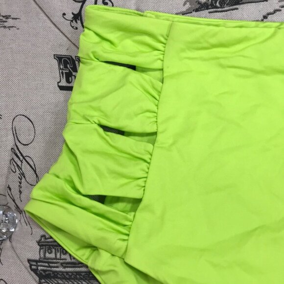 NWOT SOLUNA Clear Skies Eclipse High Waist Bikini Bottom - Picture 7 of 7